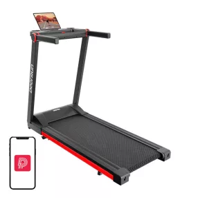   DeerRun A1 Pro összecsukható elektromos futópad (fekete és piros)