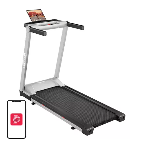 DeerRun A1 Pro összecsukható elektromos futópad (ezüst)