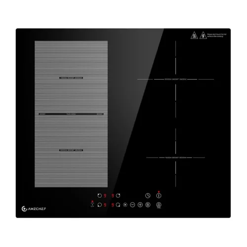 AMZCHEF CE-FS-I72S-FFDD07 4 zónás indukciós főzőlap