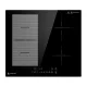 AMZCHEF CE-FS-I72S-FFDD07 4 zónás indukciós főzőlap