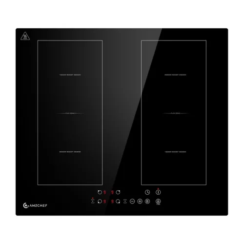 AMZCHEF CE-FS-I72S-FFDD06 indukciós főzőlap, 4 főzőzóna