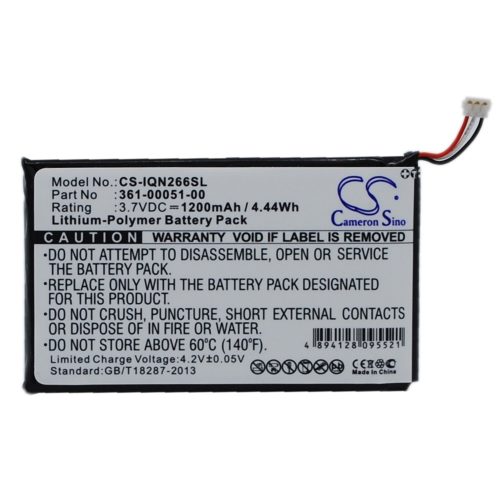 Garmin 361-00051-00 3.7V 1200mAh utángyártott akku Li-Polymer