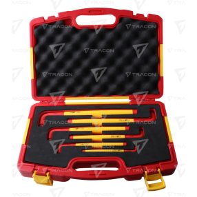 6 darabos 1000 V-ra szigeteltimbuszkulcs készlet