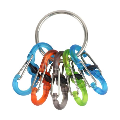 KeyRing Locker® műanyag S-Biner® karabinerekkel