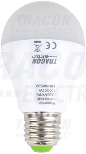 LA60M7NW LED fényforrás beépített mozgásérzékelővel