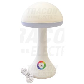 Gomba formájú LED dekor asztali lámpa