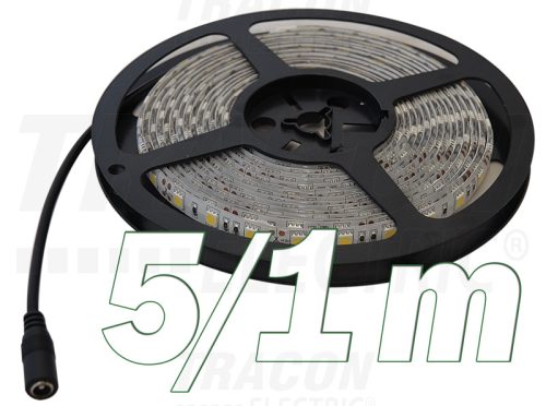 LED-SZTR-144-CW LED szalag, beltéri, takarítható, ragasztó nélküli
