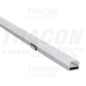 Alumínium profil LED szalagokhoz, külső rögzítéses