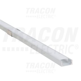 Alumínium profil LED szalagokhoz, lapos