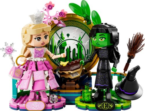 Elphaba és Glinda figurák