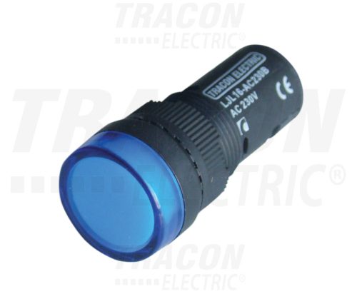 LJL16-BA LED-es jelzőlámpa, kék