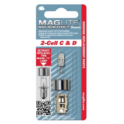 LMXA201 Maglite Xenon Magnum Star II pótizzó 2 C/D lámpákhoz (1db)