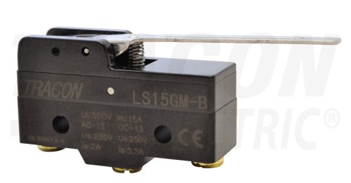 LS15GM-B Helyzetkapcsoló, rugószáras