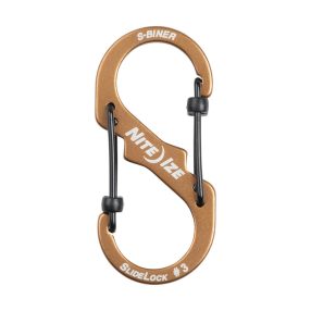 S -Biner® Slidelock® alumínium #3 - Coyote