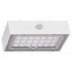LSBW3W Napelemes LED fali világítótest mozgásérzékelővel, fehér