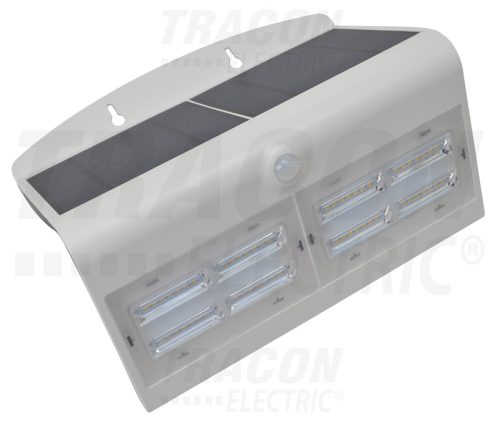 LSLBW7W Napelemes LED fali világítótest mozgásérzékelővel, fehér