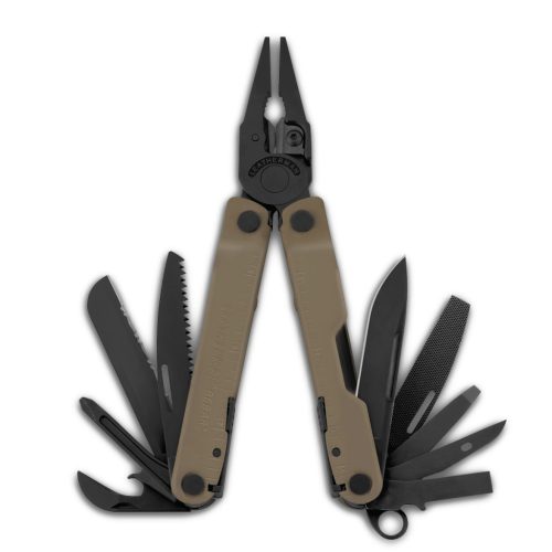 832406 Leatherman Rebar,  Coyote-barna