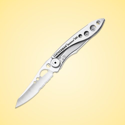 833176 Leatherman Skeletool KBx kés, ezüstszín