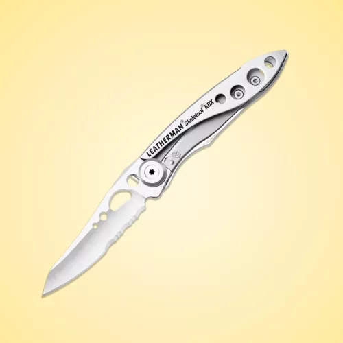 833176 Leatherman Skeletool KBx kés, ezüstszín