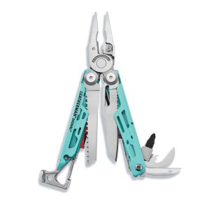 833187 Leatherman Signal, Aqua Stainless kék