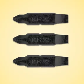   931024 csillag#1/#2 és lapos 3/16" duplafejű laposbit (3db)