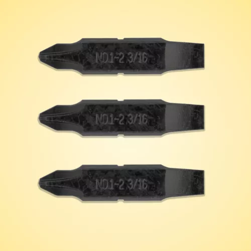 931024 csillag#1/#2 és lapos 3/16" duplafejű laposbit (3db)