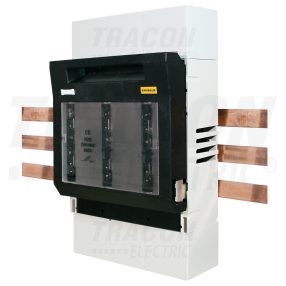   Biztosítós szakaszolókapcsoló, gyűjtősínre, felső kábelbev.