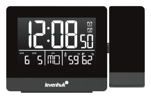 Levenhuk Wezzer BASE L70 hőmérő kivetítővel és órával
