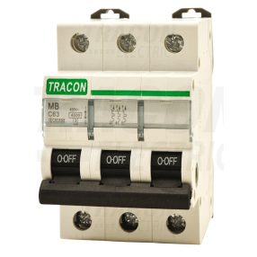 Kismegszakító, 3 pólus, C karakterisztika