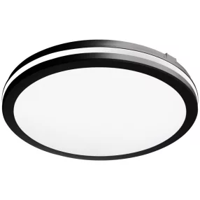 LED mennyezeti lámpa színhőállító kapcsolóval,fekete