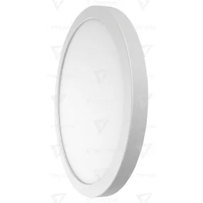 Kerek mennyezeti lámpa, króm kerettel