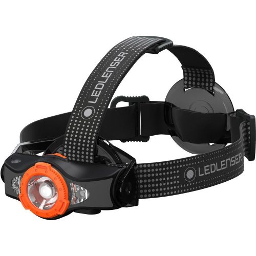 LEDLENSER MH11 tölthető fejlámpa Bluetooth 1000 lm 18650 fekete/narancs