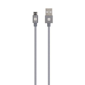   SKROSS Steel Line USB kábel, töltő, szinkron (microUSB) 1,2m