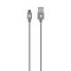 SKROSS Steel Line USB kábel, töltő, szinkron (microUSB) 1,2m