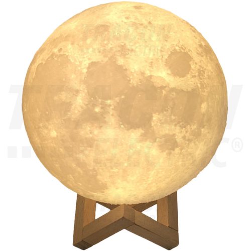 MOON Hold formájú LED dekor asztalilámpa