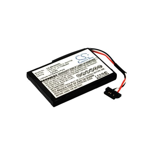 Magellan 37-00030-001,  E4MT181202B12,  MX0708 3.7V 1100mAh utángyártott akku Li-ion