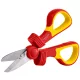 Kábelvágó olló, 1000V-ra szigetelt