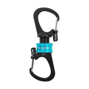   Slidelock® 360 ° mágneses csatlakozós dupla karabiner - kék