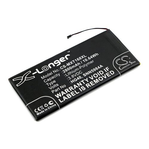 MotorolaSNN5984A, HG40 3,8V 2800mAh utángyártott RealPower Li-Polymer akku