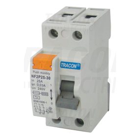NF2P25-100 Áram-védőkapcsoló, 2 pólusú