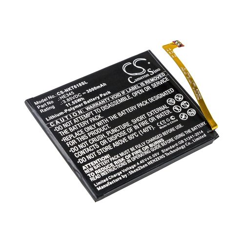 Nokia HE345 3.85V 3000mAh utángyártott RealPower Li-Polymer akku