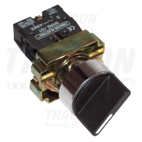   Tokozott karos kapcsoló, fémalap, kétállású, rugóvissza