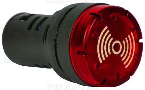 NYG3-BFR230 Hang- és fényjelző, piros