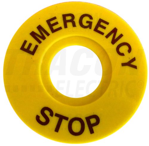 NYG3-ES60 EMERGENCY STOP lap