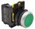 Egyszerű nyomógomb, zöld