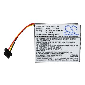   Pioneer 3,38937E 11, 3.38937E 11 3.7V 790mAh utángyártott akku Li-ion