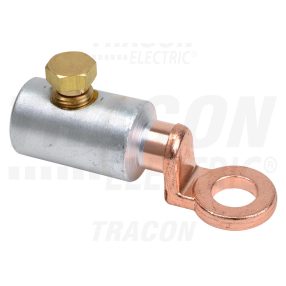 Szakadófejes csavaros réz-alumínium szemes csősaru