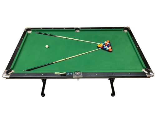 RELAX összecsukható biliárdasztal, zöld
