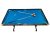 RELAX összecsukható biliárdasztal, kék