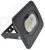 LED fényvető beépített bekötődobozzal (kábel nélkül),fekete